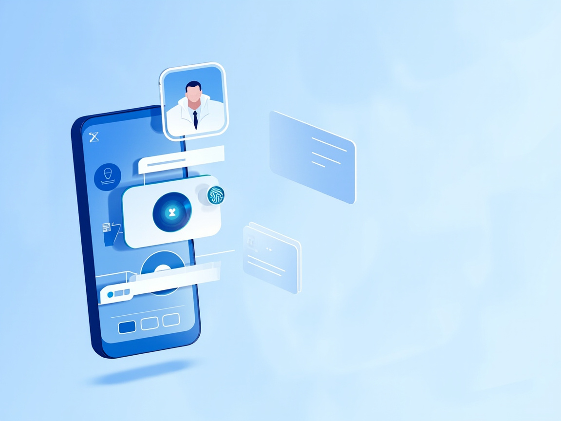 Digital Identity Wallet concept illustration
