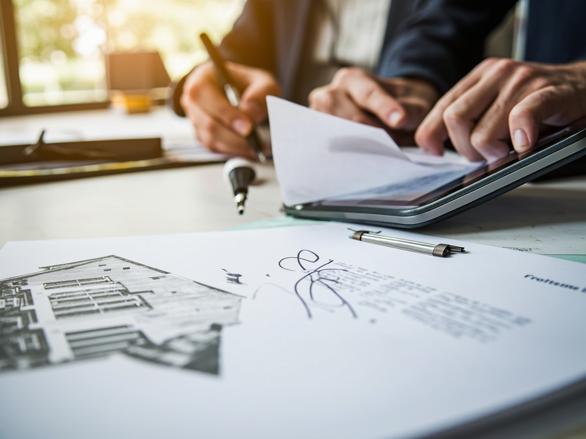 Electronic signature for real estate property contracts and transactions